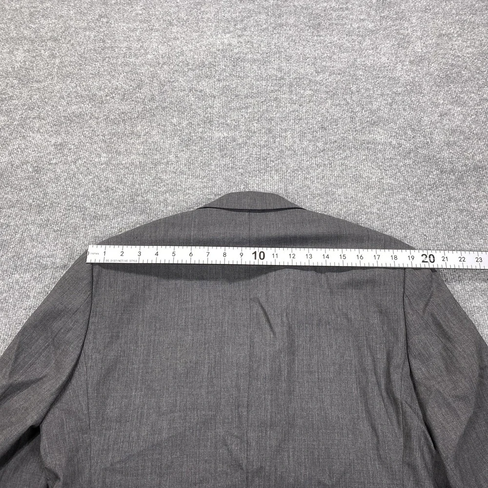 Daniel Hechter Blazer Mens 40S Charcoal Grey 100%‎ Wool Two Button Suit Jacket